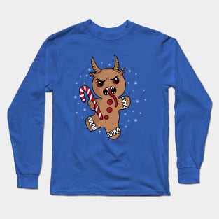 Gingerbread Krampus Long Sleeve T-Shirt